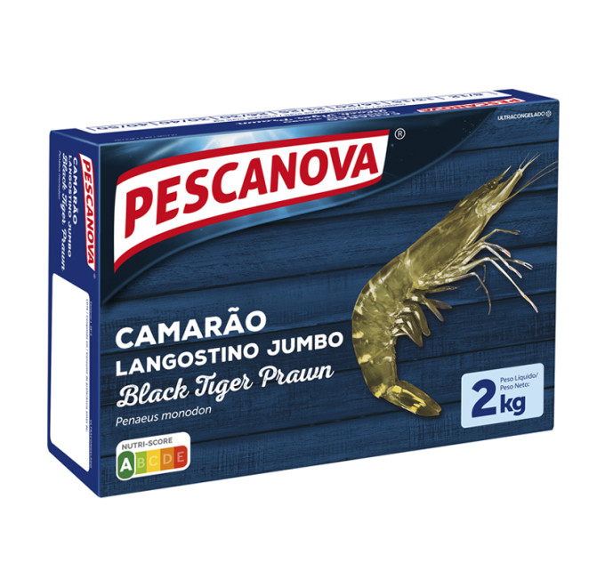 Langostino jumbo black tiger 2kg pescanova compra online