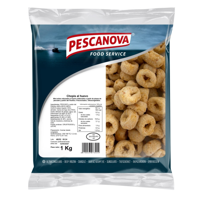 Chopis al huevo compra online pescanova