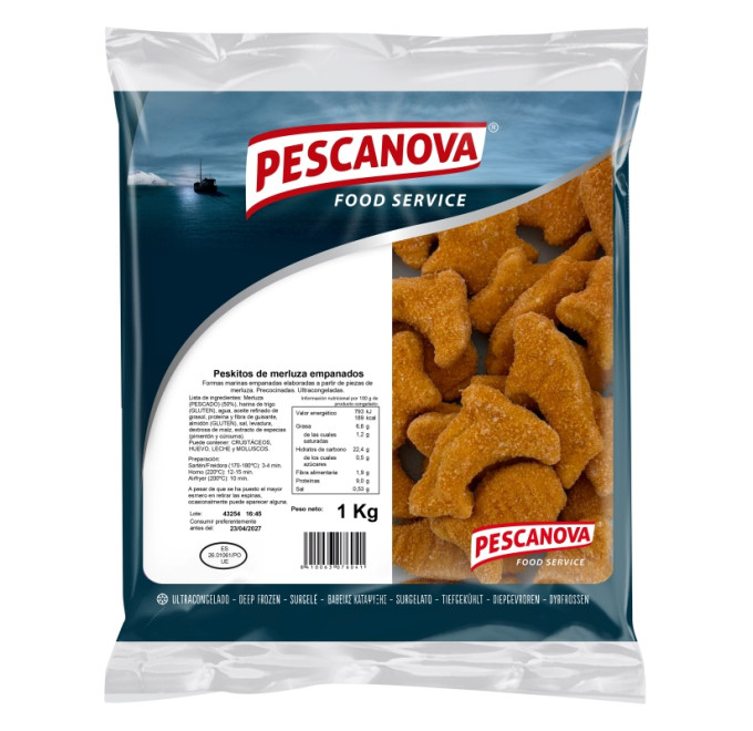 Peskitos de merluza 1K