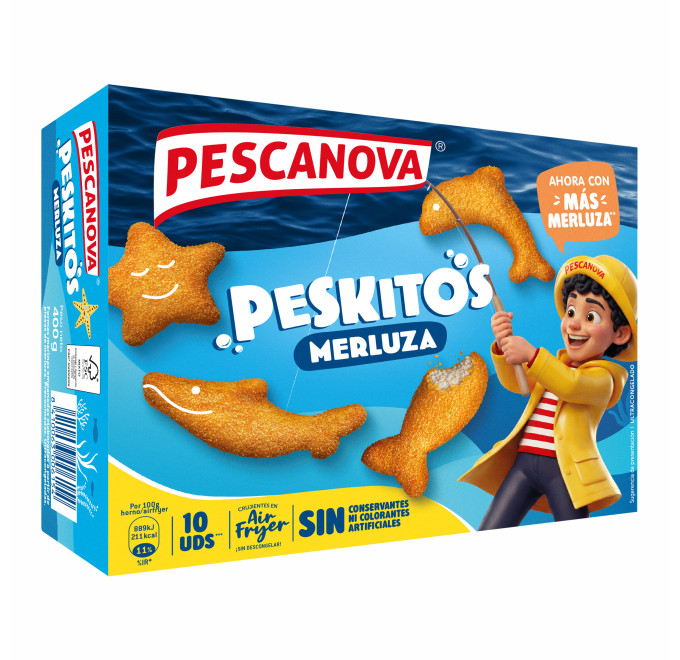 Peskitos de merluza 400g