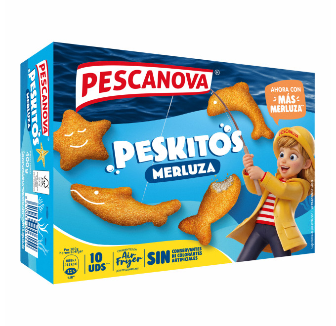 peskitos de merluza pescanova 400 gramos compra online