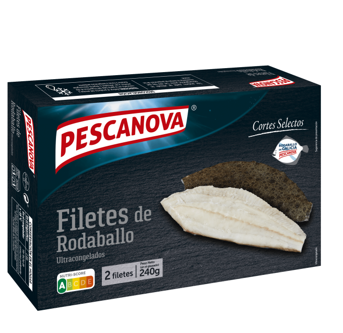 Filetes de Rodaballo 240g » Pescanova