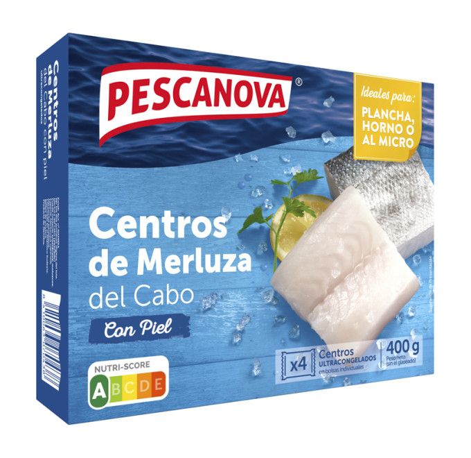 centros de merluza del cabo 400g