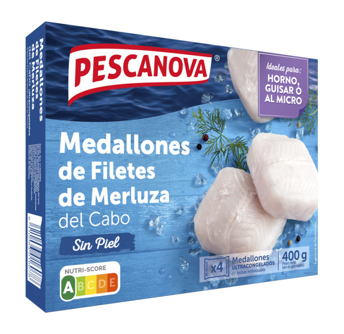 Medallones de Merluza 400g