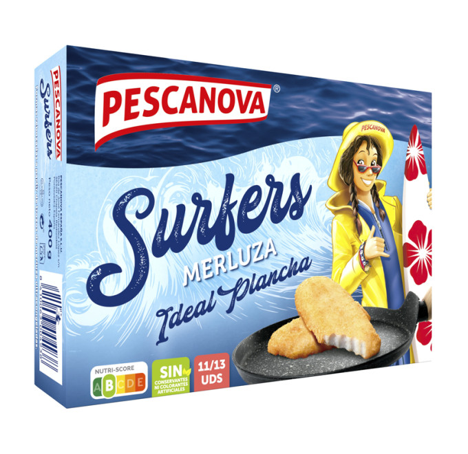 Surfers de Merluza 400g
