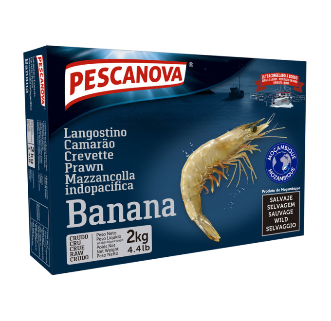 langostino banana 2 kg