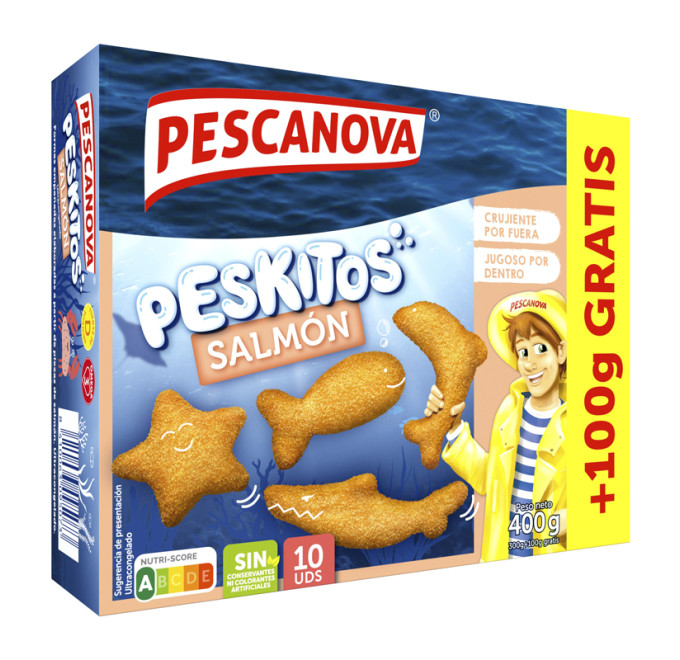 peskitos salmón 400g