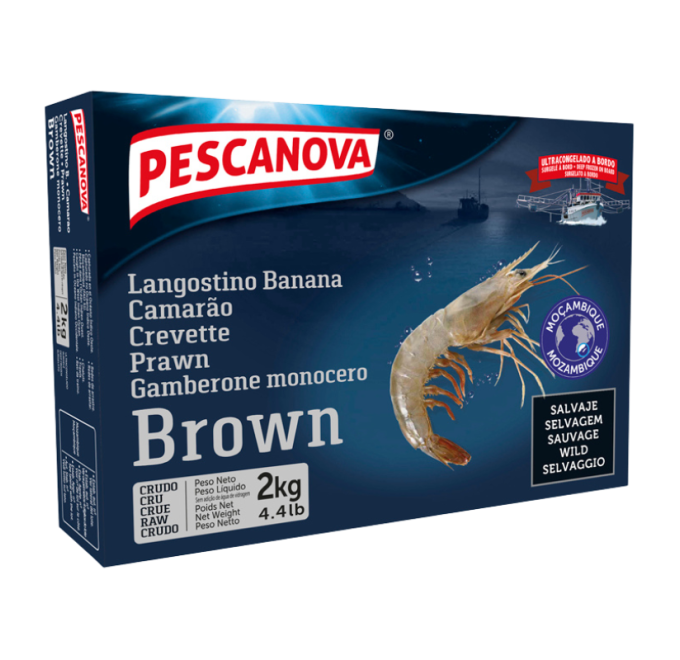 Langostino brown 2kg pescanova