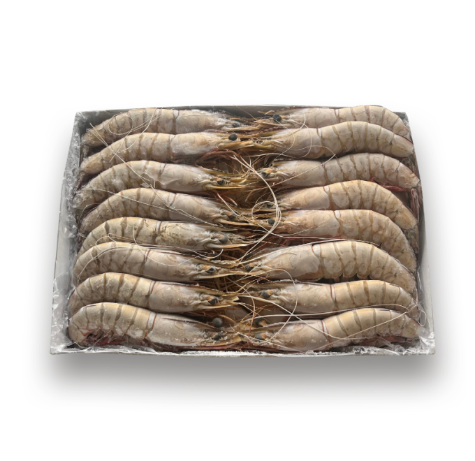 Caja abierta langostino banana compra online pescanova