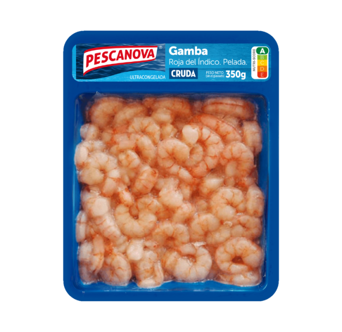 Gamba roja pelada pescanova compra online marisco congelado gamba pelada congelada