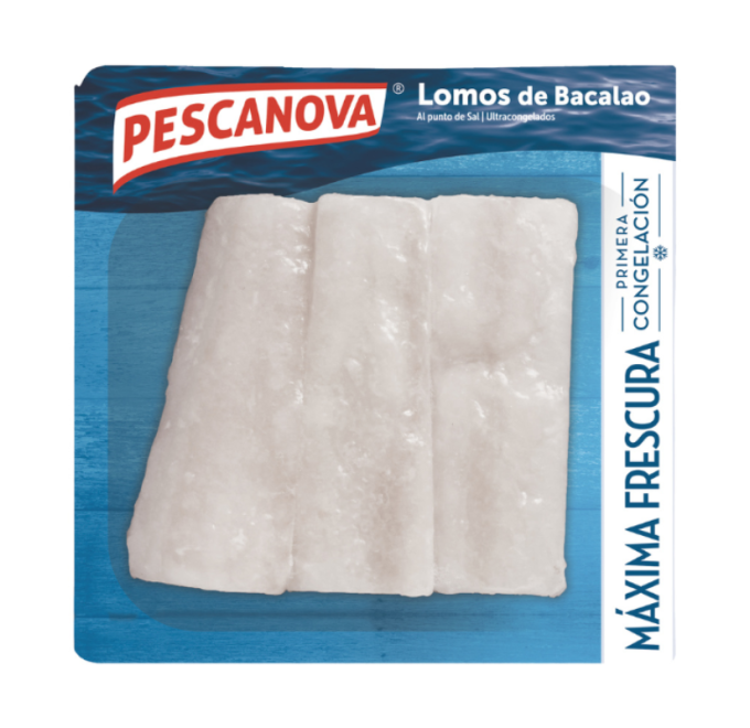 Lomos de bacalao 300g compra online pescanova