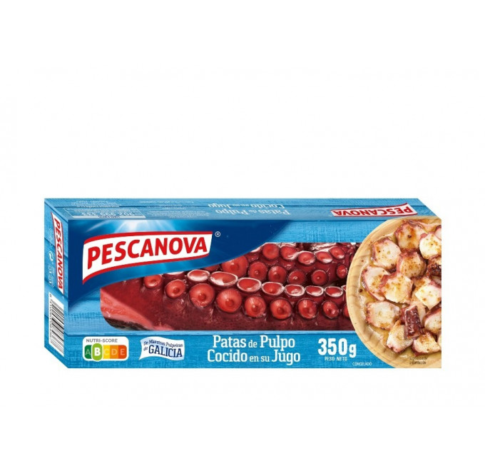 Patas de Pulpo Cocido 350g