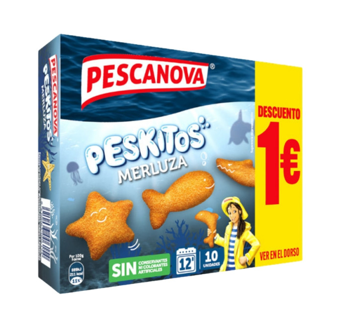 Peskitos de Merluza 400g