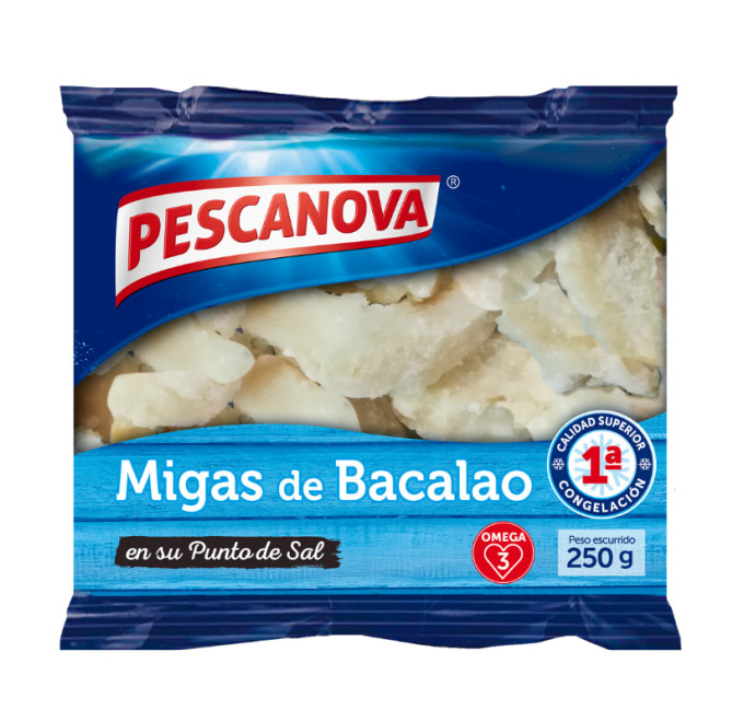 Migas de bacalao 250g pescanova compra online