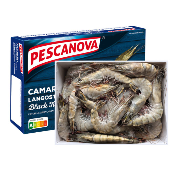Langostino jumbo black tiger 2kg pescanova compra online
