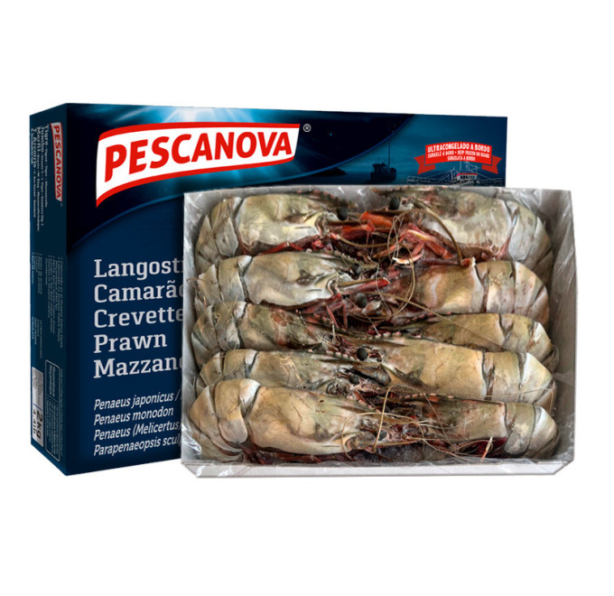 Langostino jumbo caja 2kg compra online pescanova
