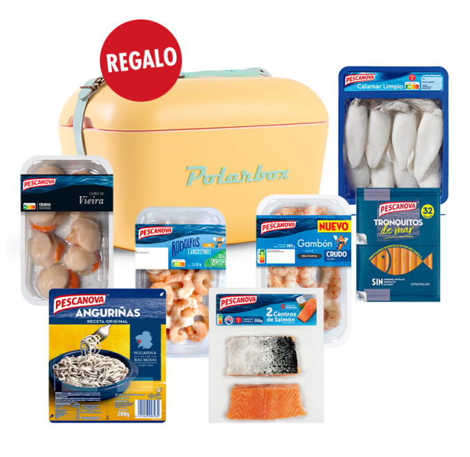 Bodegón pack productos polarbox regalo