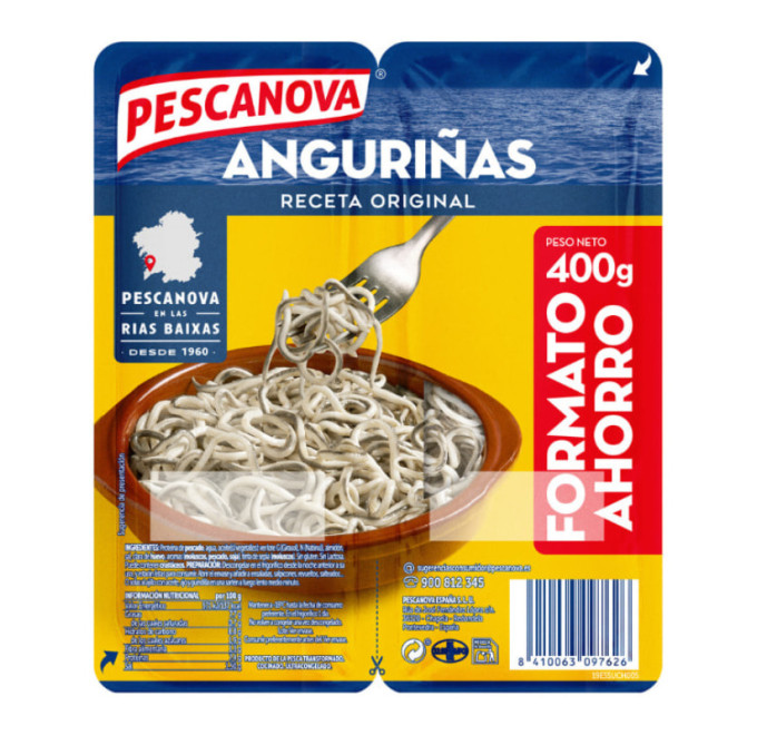 Anguriñas pescanova compra online pescado congelado