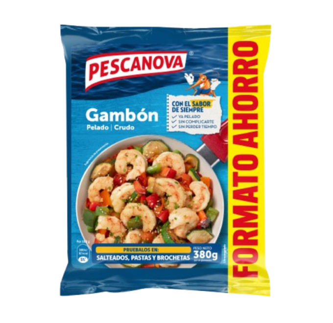 Gambon pelado 380g pescanova compra online