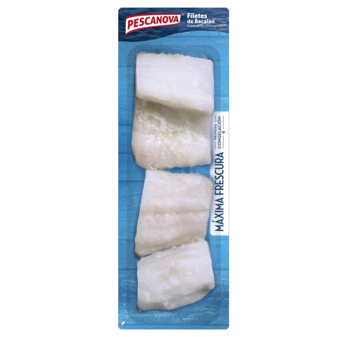 Filetes de bacalao 400g compra online pescanova