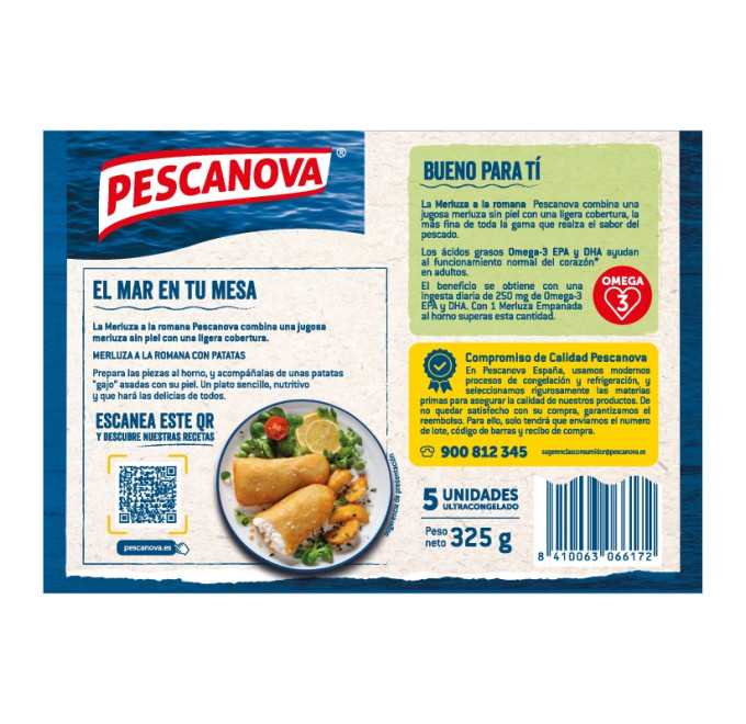 Merluza a la romana pescanova compra online