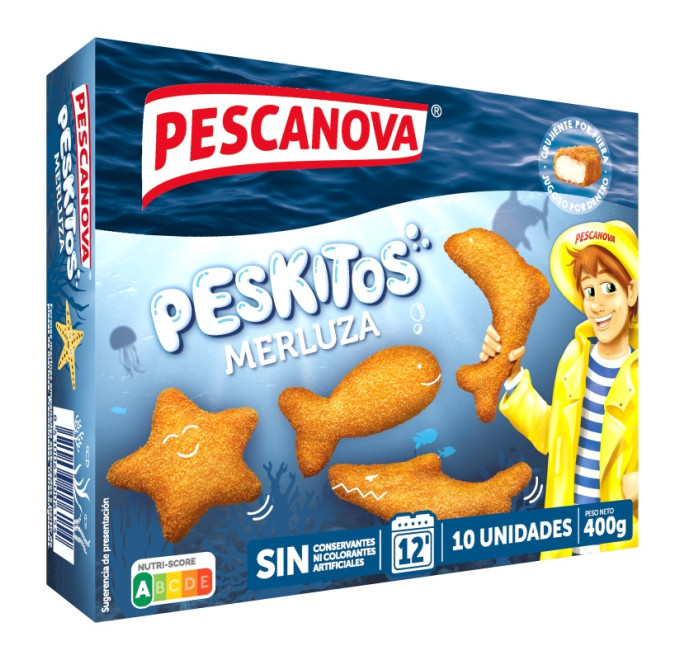 Peskitos de merluza 400g