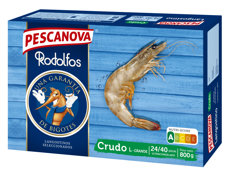 Langostino Vannamei Crudo 800g