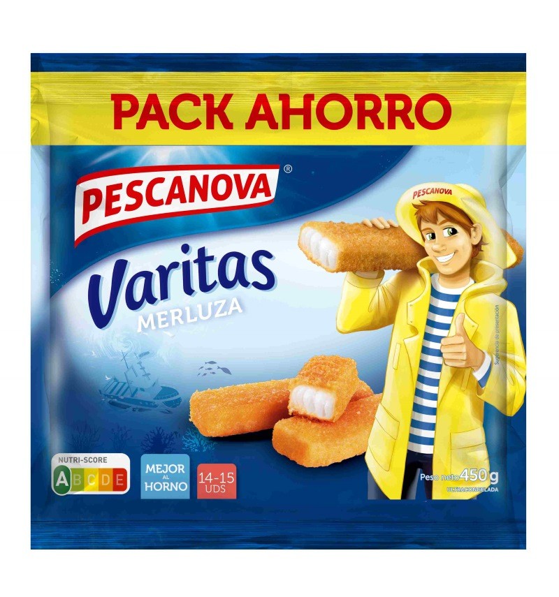Varitas de merluza Pescanova Pack Ahorro
