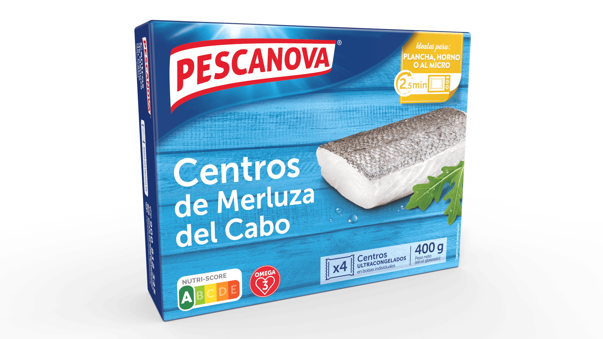 Centros de Merluza 400g