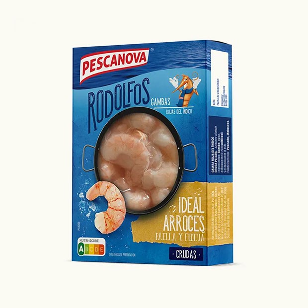 Gamba Roja del Índico 180g