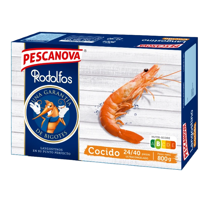 Langostino Vannamei Cocido Extra 800g