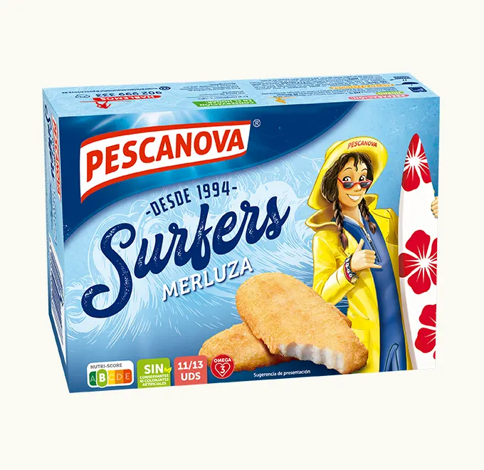 Surfers de Merluza 400g