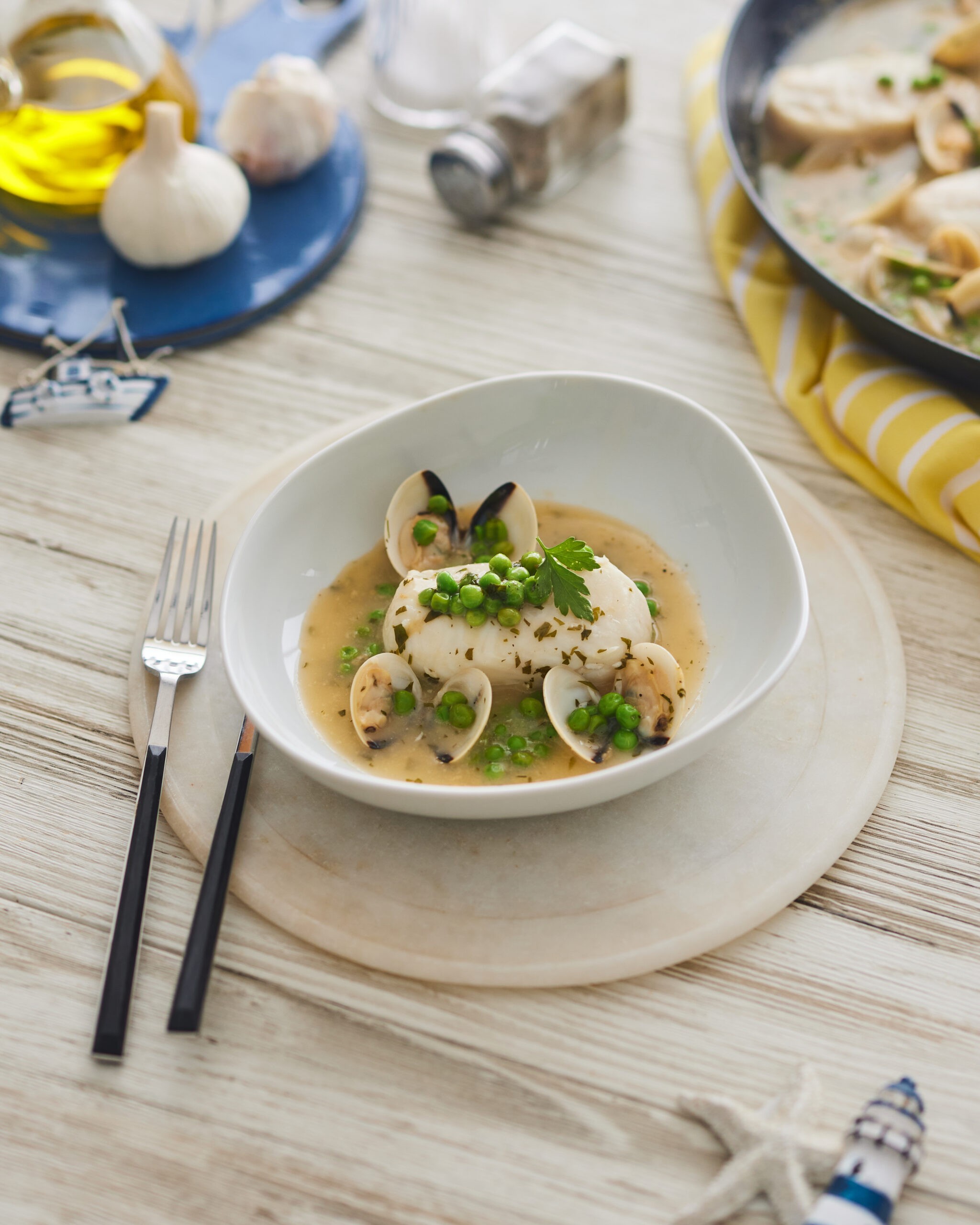 Merluza en salsa verde