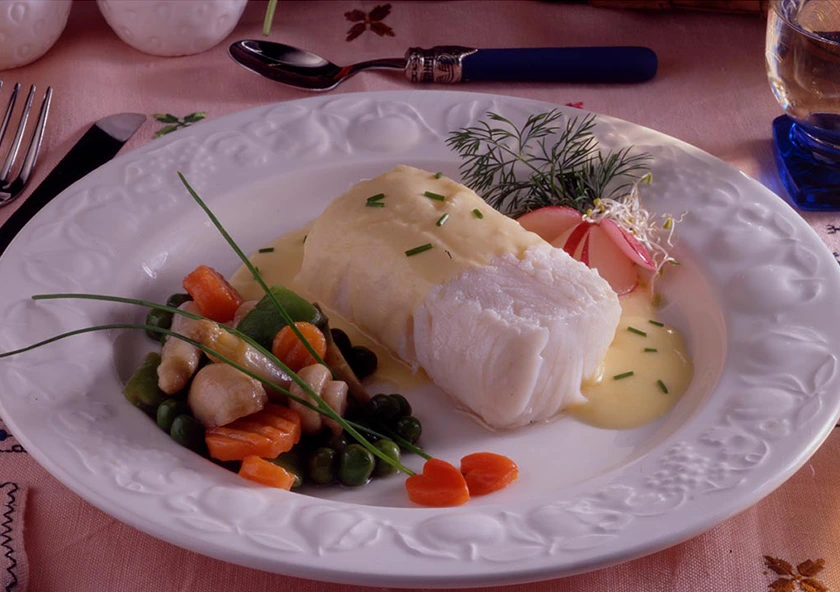 Merluza al Horno con Verduras