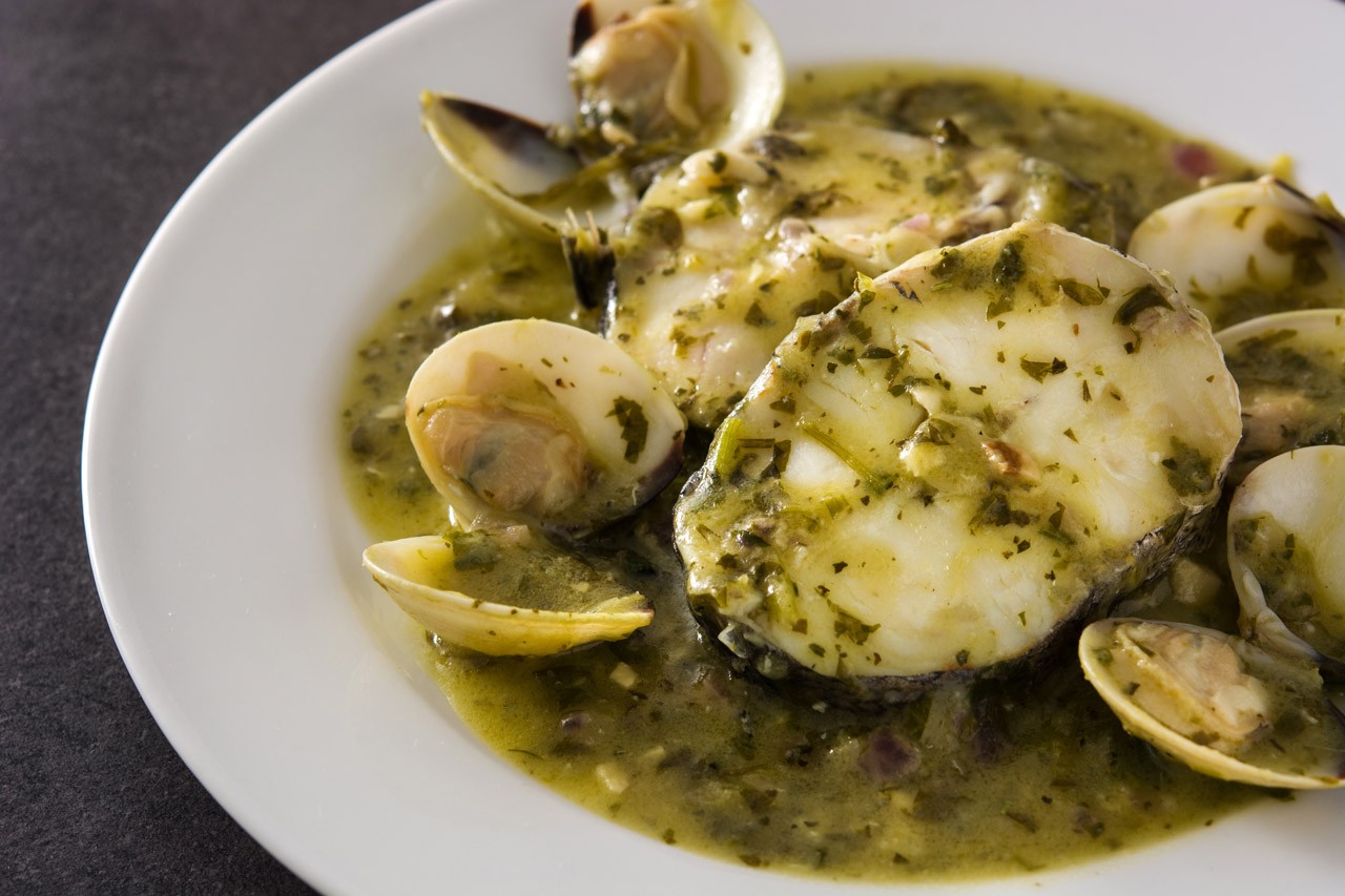 Corazones de Merluza en Salsa Verde
