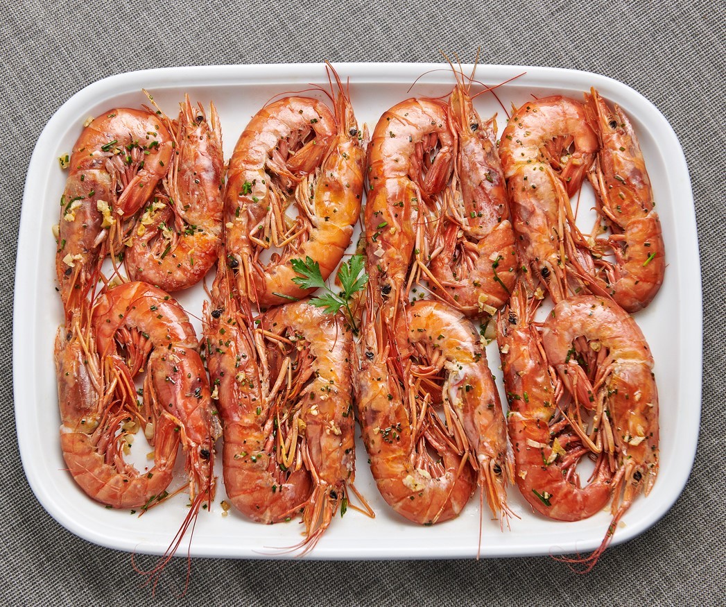 Gambones al Horno