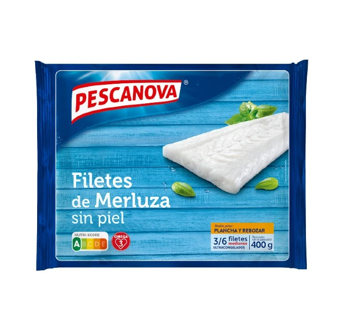 Filetes de Merluza s/p Medianos 400g