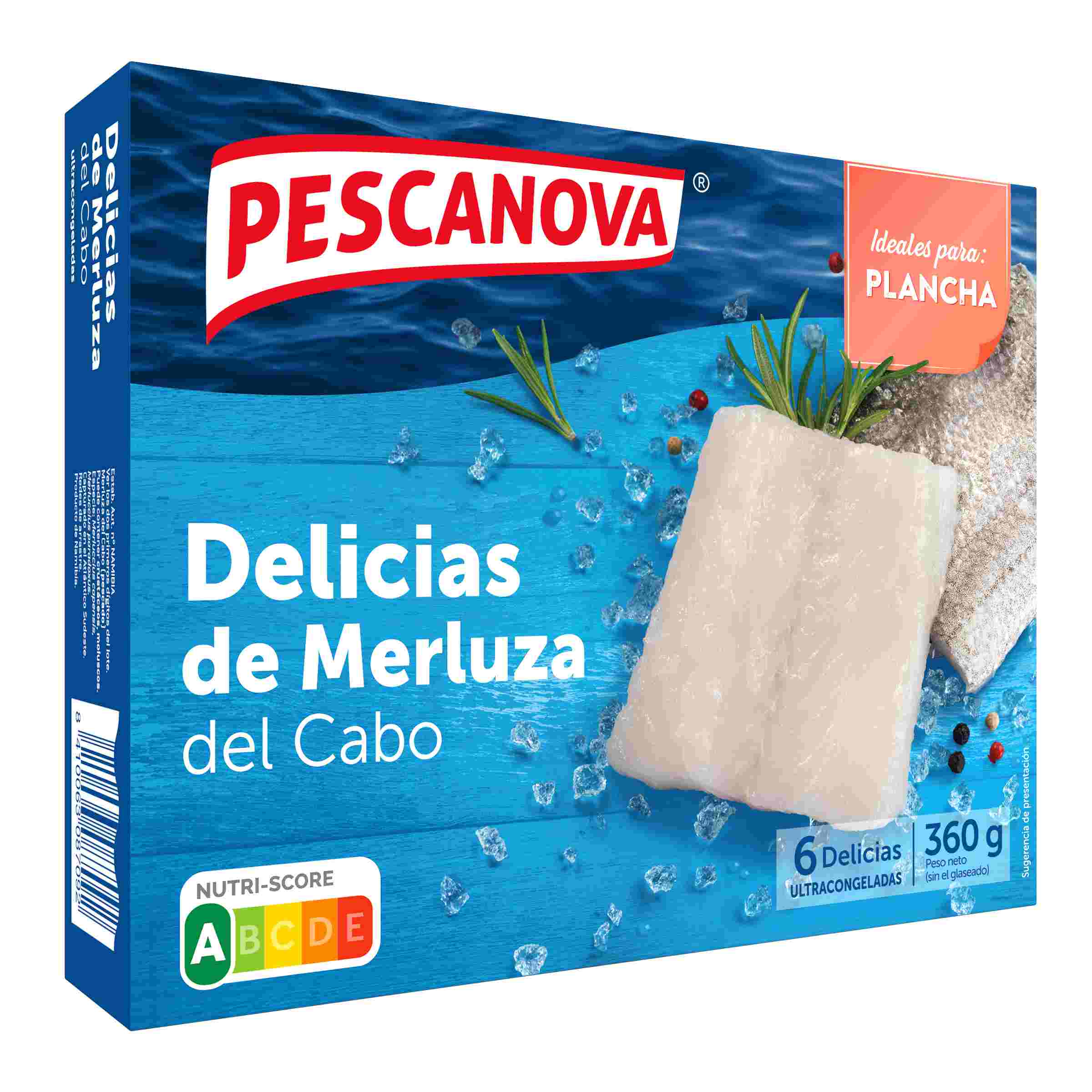Delicias de merluza 360g PESCANOVA