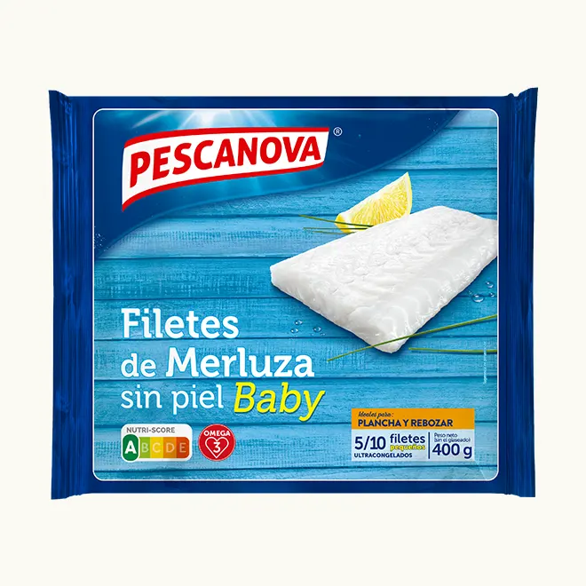 Filetes de Merluza s/p Baby 400g