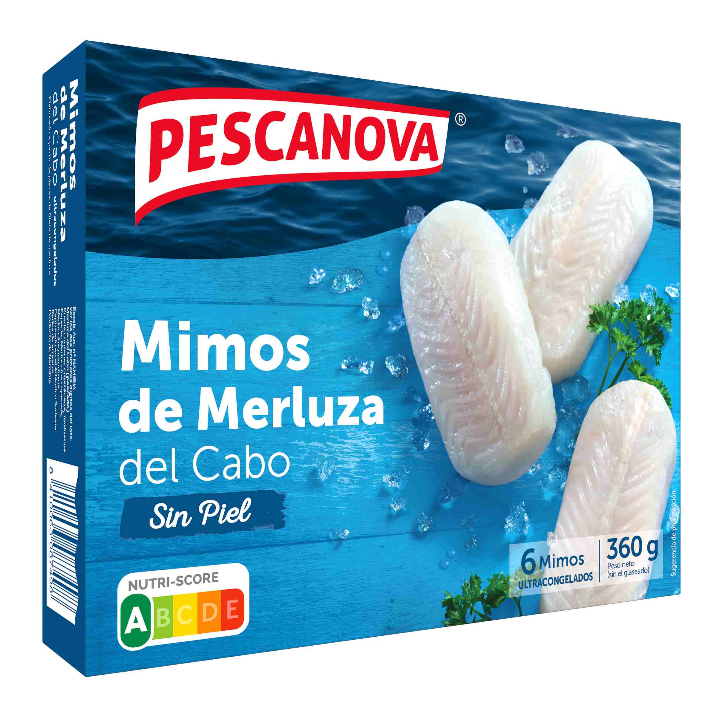 Mimos de merluza 360g PESCANOVA