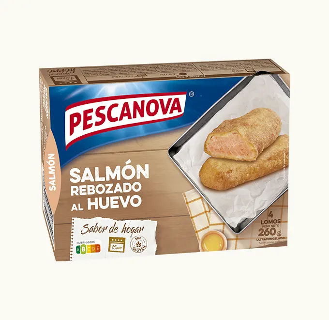 Salmón Rebozado al Huevo 260g