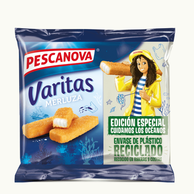 Varitas de Merluza Formato Ahorro 450g