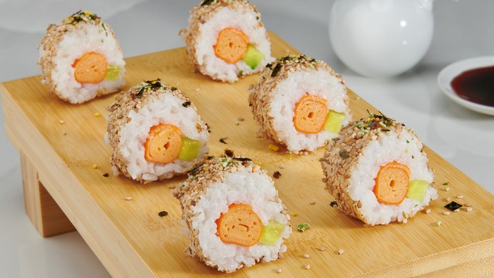 Sushi con Delicias de Salmón