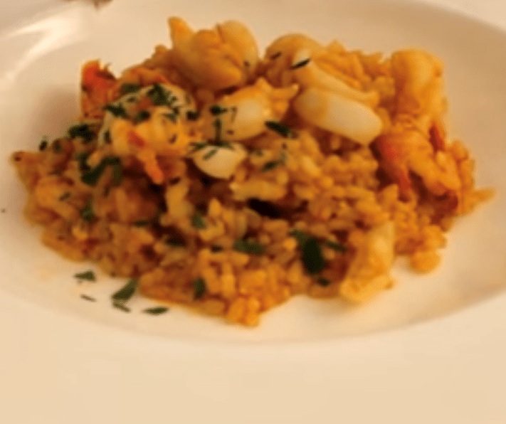 Arroz Integral de Langostinos y Sepia