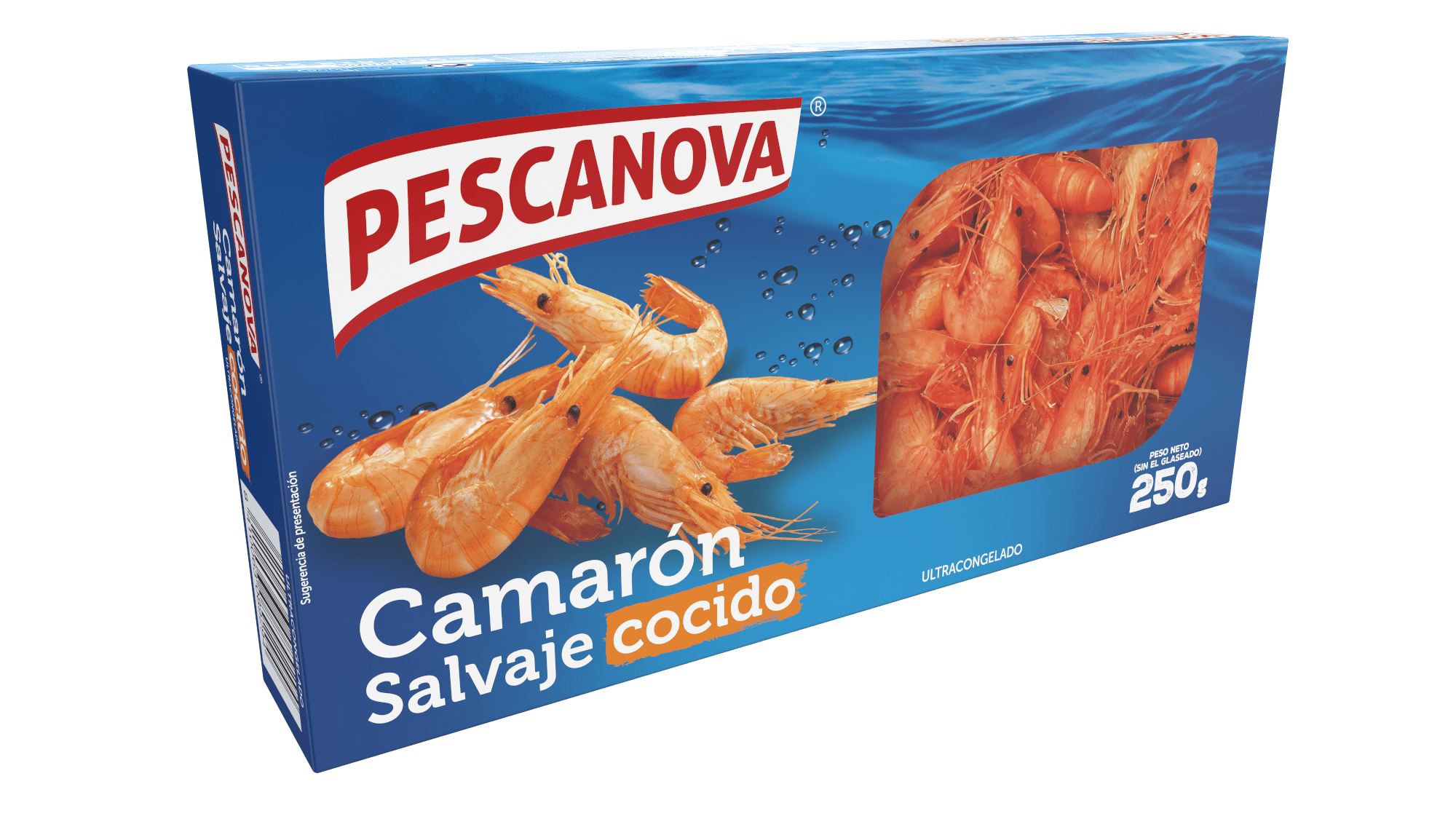 Camarón Cocido 250g