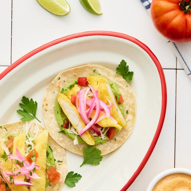 Tacos de merluza