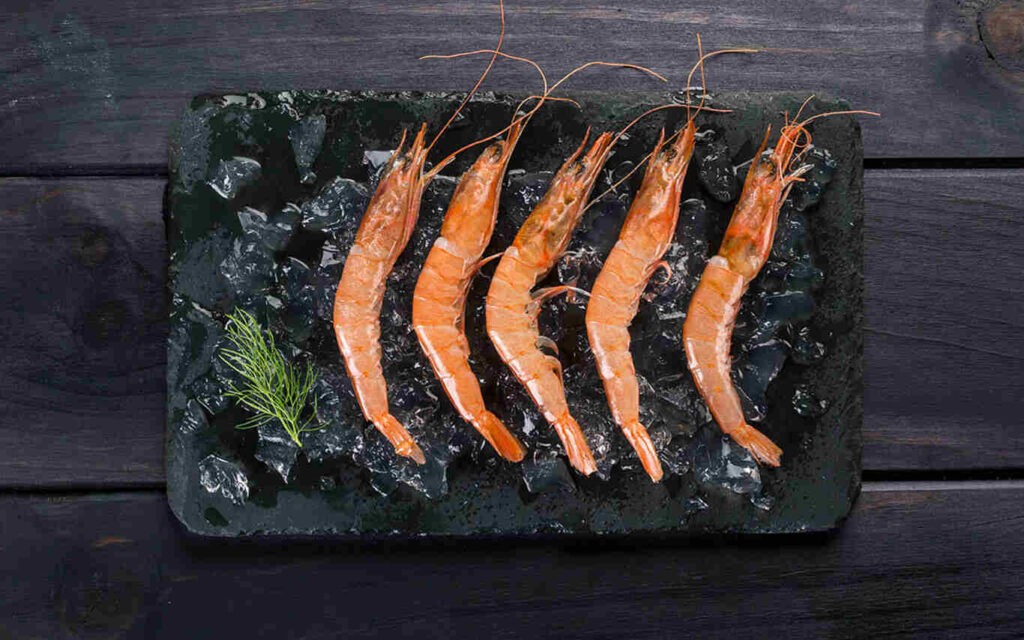 Tipo de gamba blanca