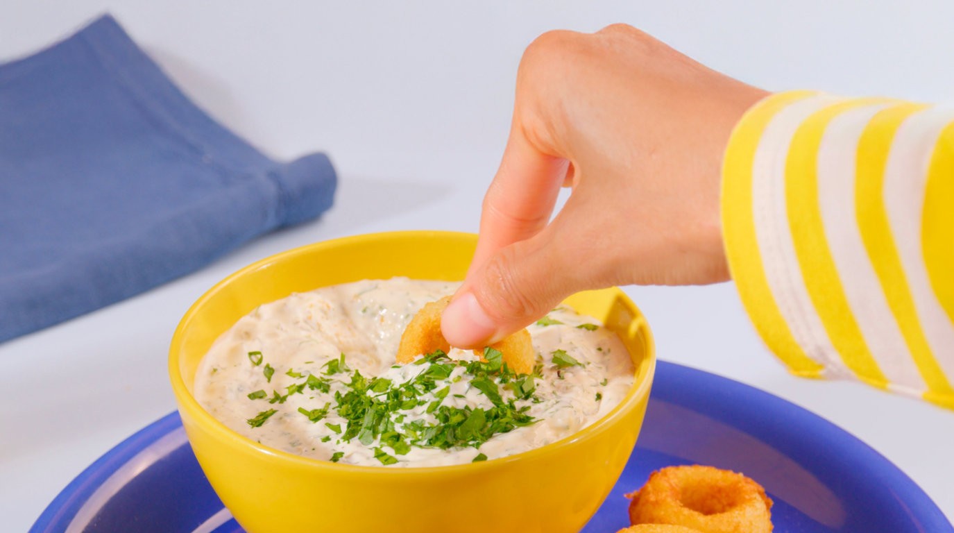 Chopis con salsa tártara casera