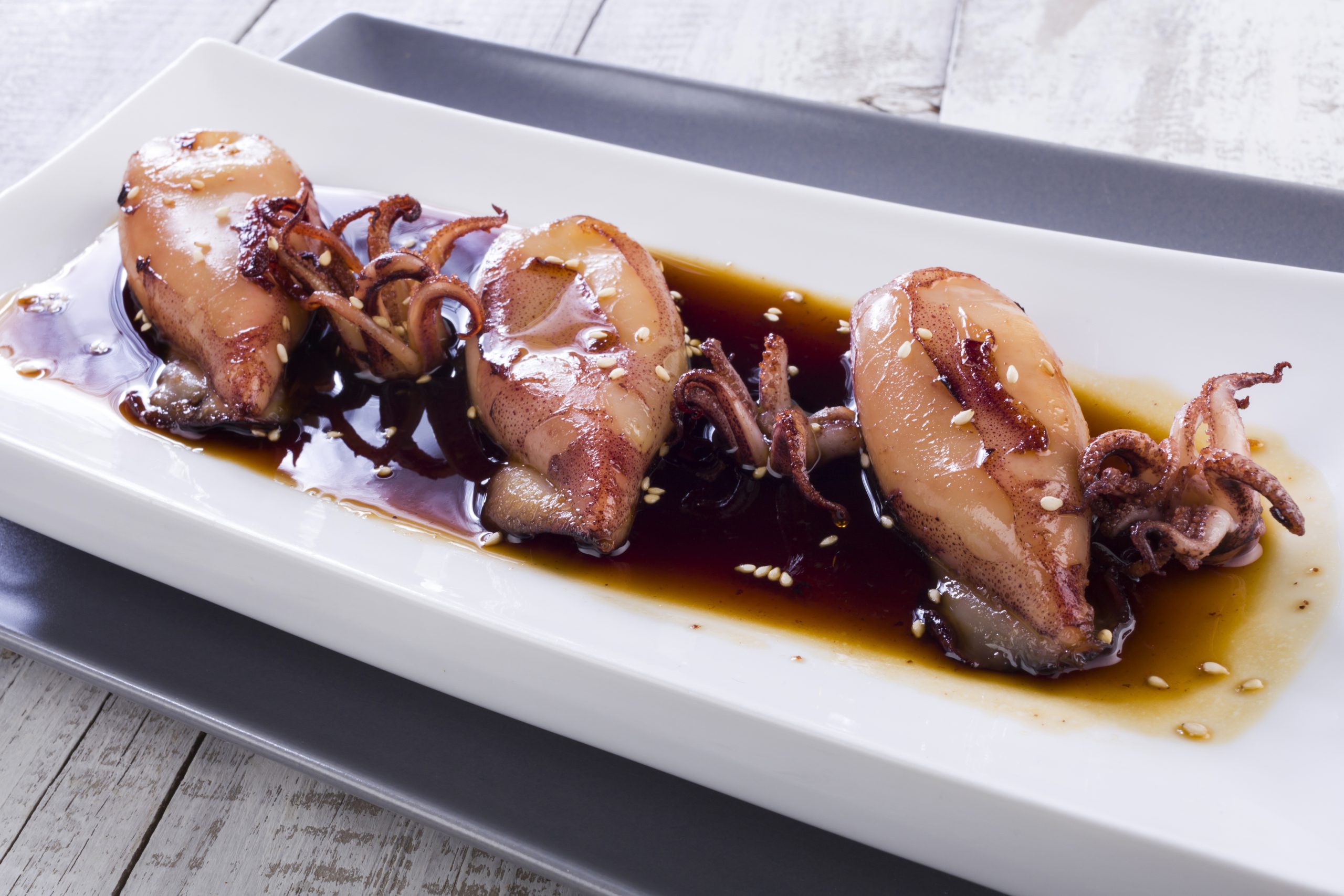 Calamar Teriyaki