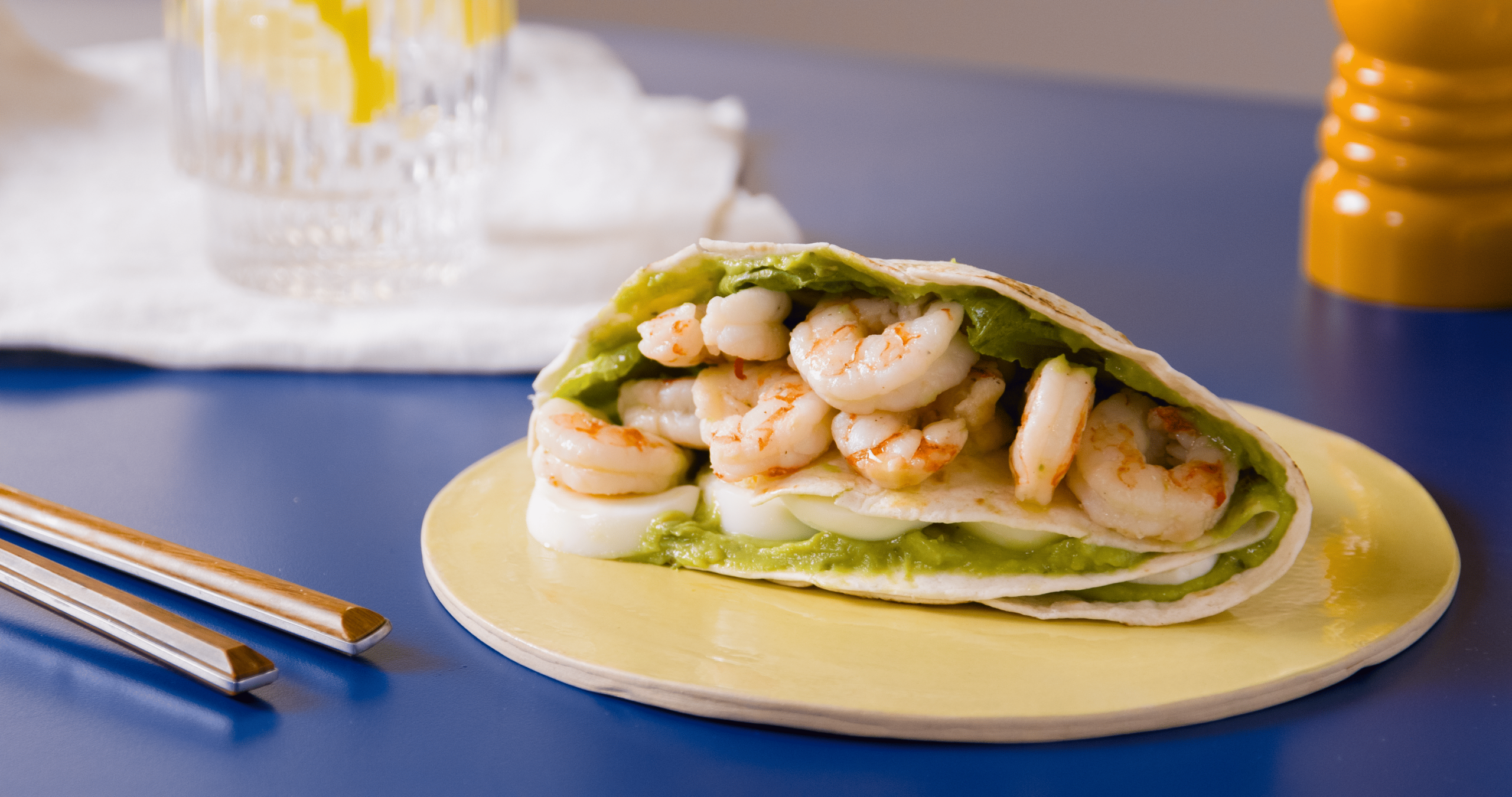 Wrap de gambón pelado crudo Pescanova
